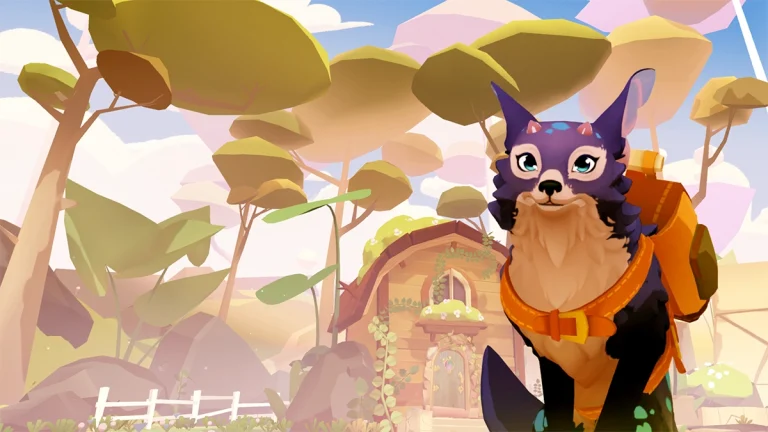 Ember, la créature magique qui est dans la nature dans le jeu Stay Your Forever Pet !