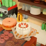 Pièce avec des gâteaux dans le jeu Block Block Block