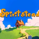 Jeu Spiritstead avec une maison tout en haut d'une colline.