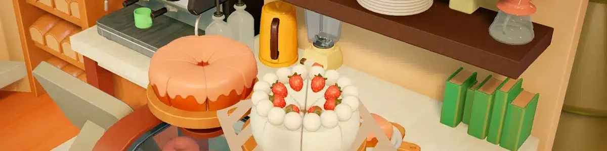 Pièce avec des gâteaux dans le jeu Block Block Block