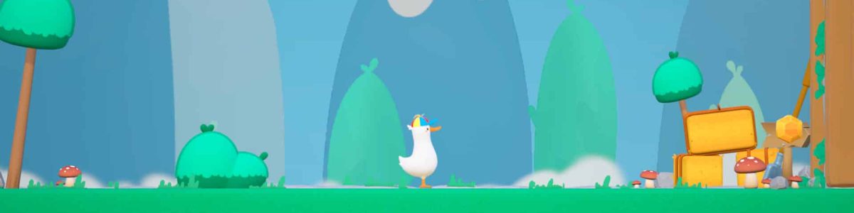 Un canard dans le jeu Dodo Duckie